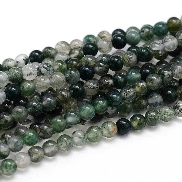 Natural Gemstone Round Bead Strands