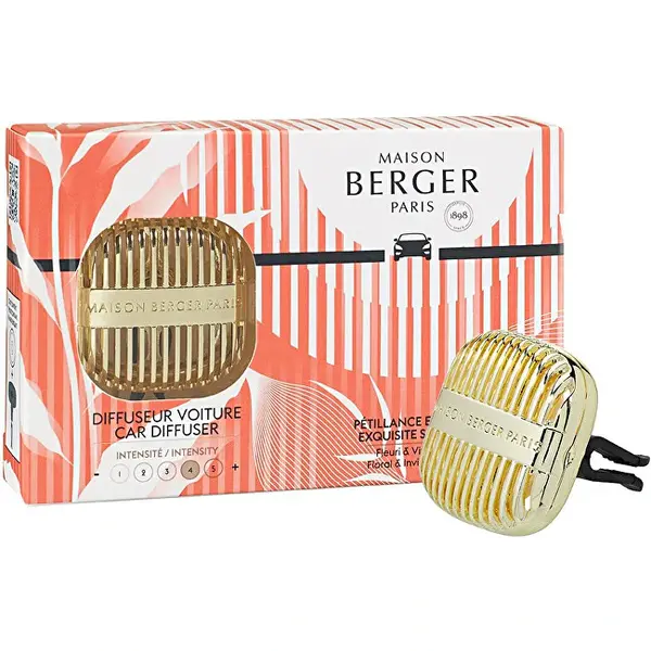 Maison berger paris Cannelo Car Diffuser Gift Set + Exqusite Sparkle Refill