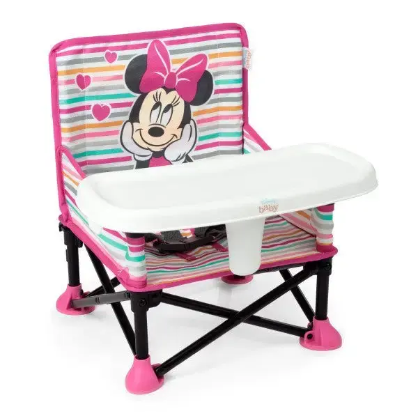 Bright Starts Disney Baby MINNIE MOUSE Pop ‘N Sit™ Portable Booster Seat