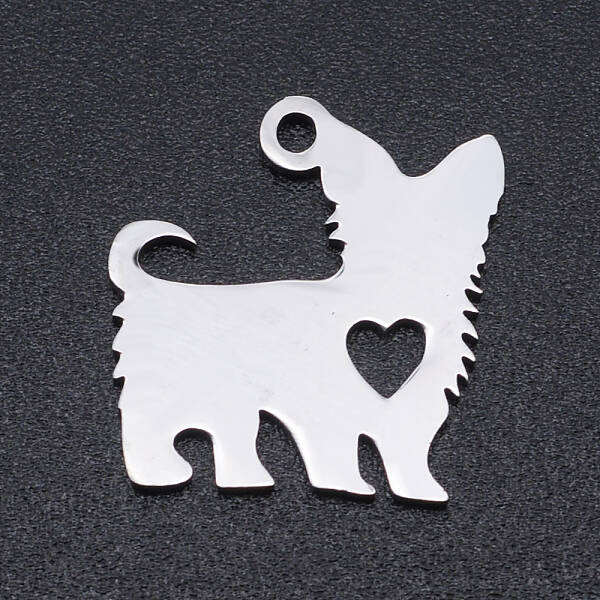 Non-Tarnish 201 Stainless Steel Silhouette Charms