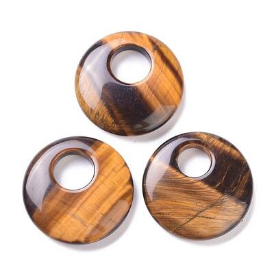 Natural Tiger Eye Pendants