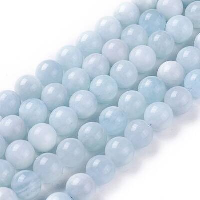 Natural Aquamarine Beads Strands