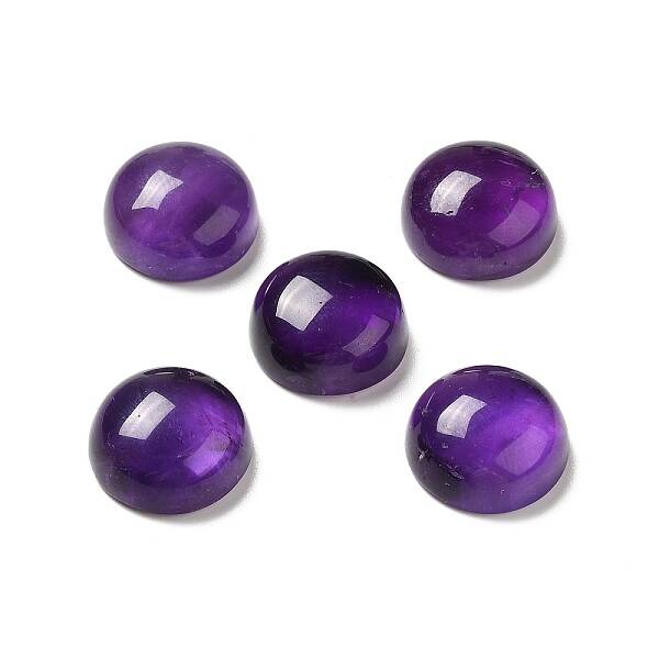Natural Amethyst Cabochons