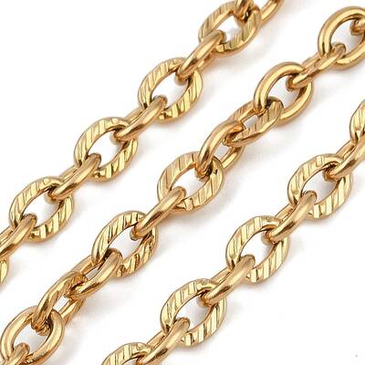 Ion Plating(IP) 304 Stainless Steel Link Chains