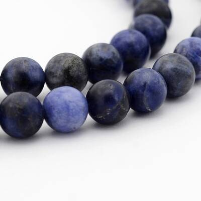 Sodalite Round Bead Strands
