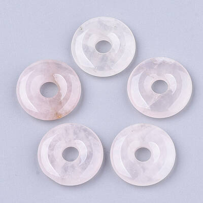 Natural Rose Quartz Pendants
