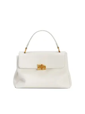 Smting Women's Leather Flap Handbag