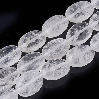 Natural Quartz Crystal Beads Strands