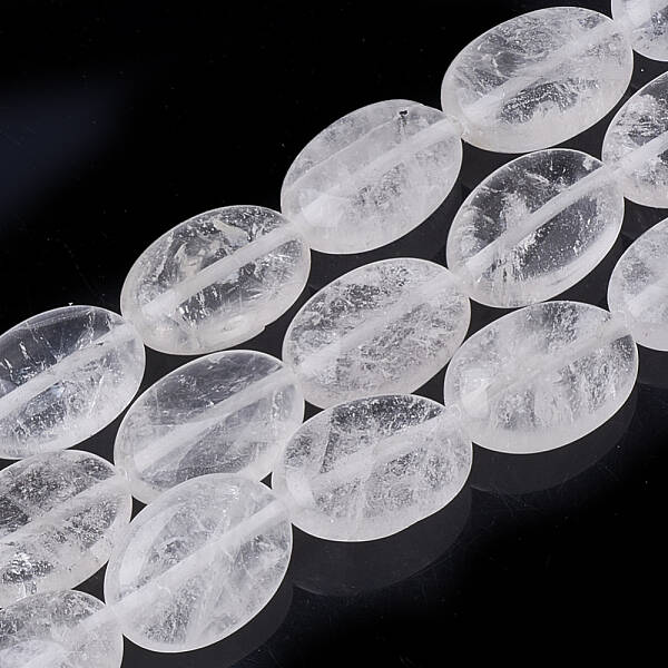 Natural Quartz Crystal Beads Strands
