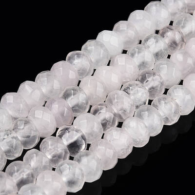 Natural Rose Quartz Bead Strands