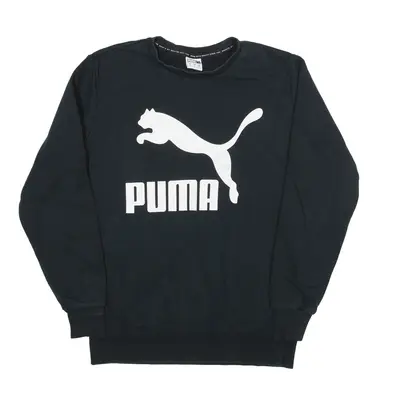 PUMA Sweatshirt Black Mens M