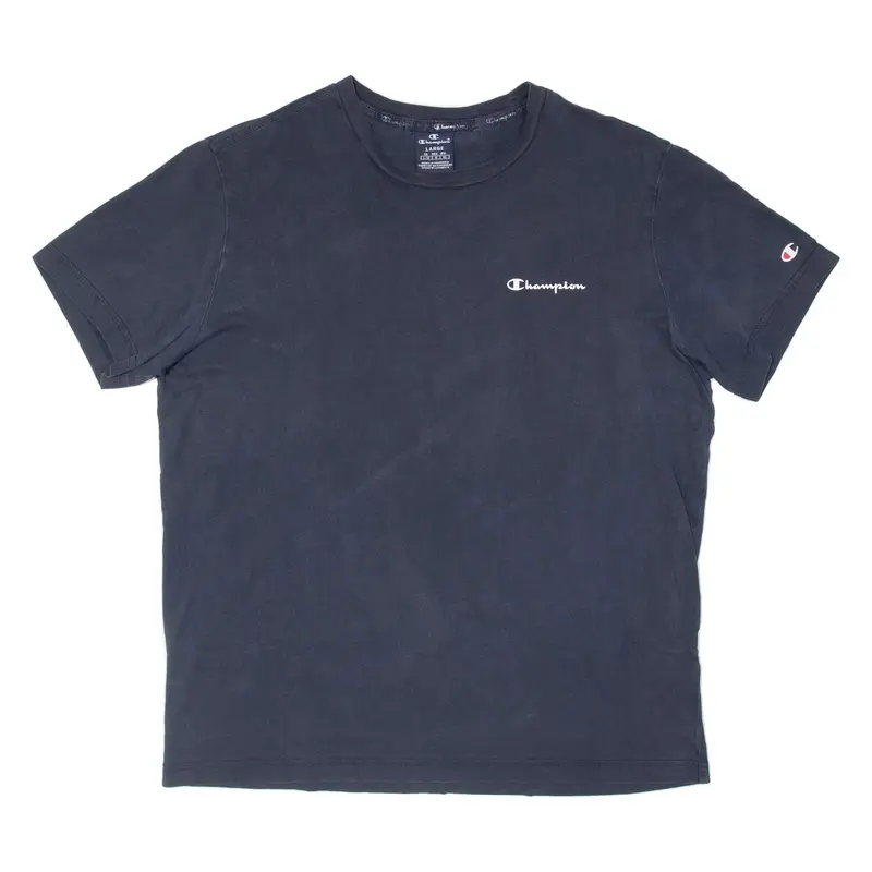 CHAMPION Boys T-Shirt Blue L
