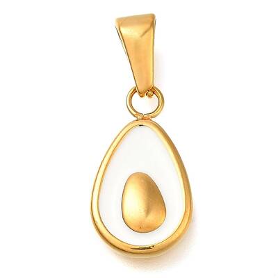 Ion Plating(IP) 304 Stainless Steel Enamel Pendants