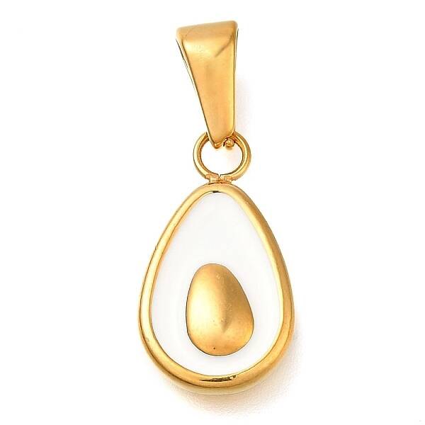 Ion Plating(IP) 304 Stainless Steel Enamel Pendants