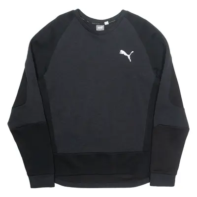 PUMA Mens Sweatshirt Black XL