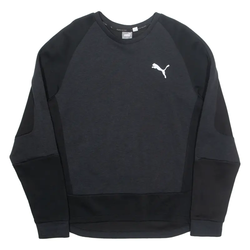 PUMA Mens Sweatshirt Black XL
