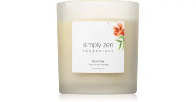 Simply Zen Sensorials Blooming Fragrance Candle scented candle 120 g