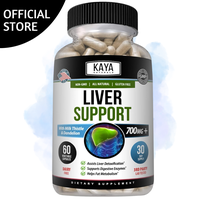 Kaya Naturals Liver Cleanse Detox & Repair | Milk Thistle Liver Supplement | Liver Detox for Women and Men | Artichoke Extrac...