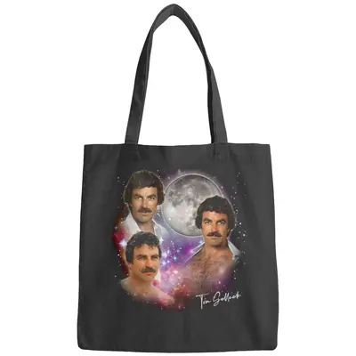 Tom Selleck -- Sexy 80s Aesthetic Design - Tom Selleck - Bags