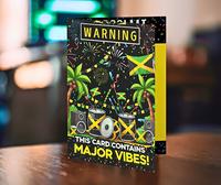 Bumboclaat Sound Greeting Card – Funny Jamaican Talking Card with Reggae Rasta Vibes – Prank for Adults, Men, Women – H...