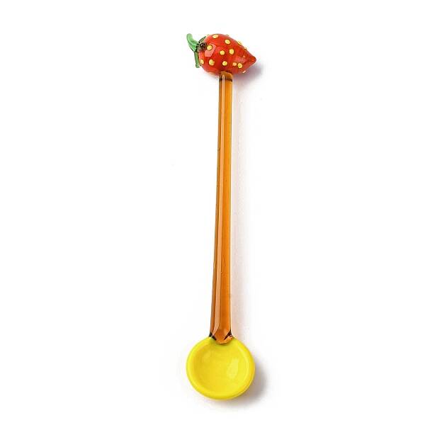 Handmade Glass Fruits Spoons