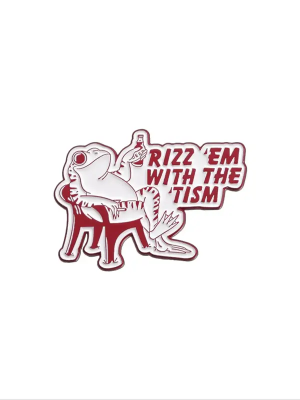 Cute Frog Design Brooch, Durable Metal Pins, Fashion Alloy Badge for Daily Clothing Decor, Trendy All-match & Exquisite Brooc...