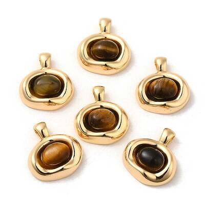 Natural Tiger Eye Pendants