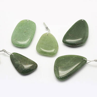 Natural Mixed Stone Pendants