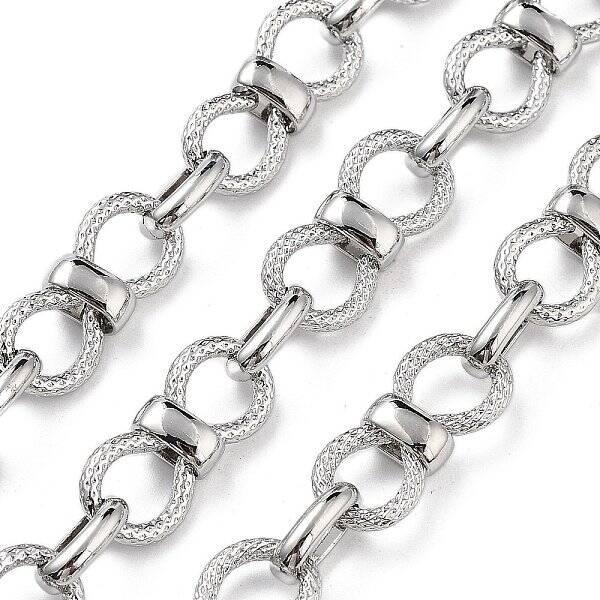 Rack Plating Brass Bowknot Link Chains