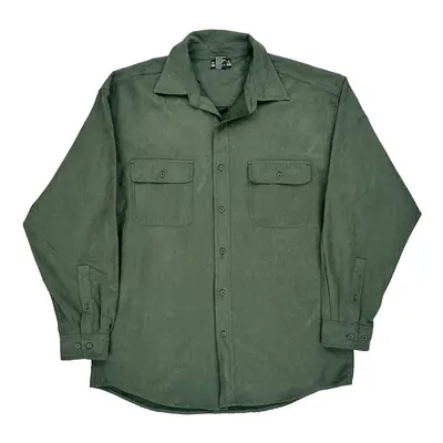 Montage Collection Shirt - Medium Green Polyester