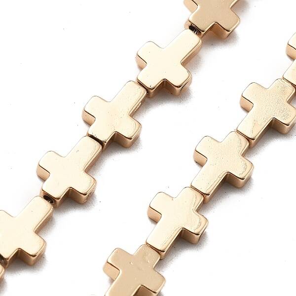 Synthetic Non-magnetic Hematite Beads Strands