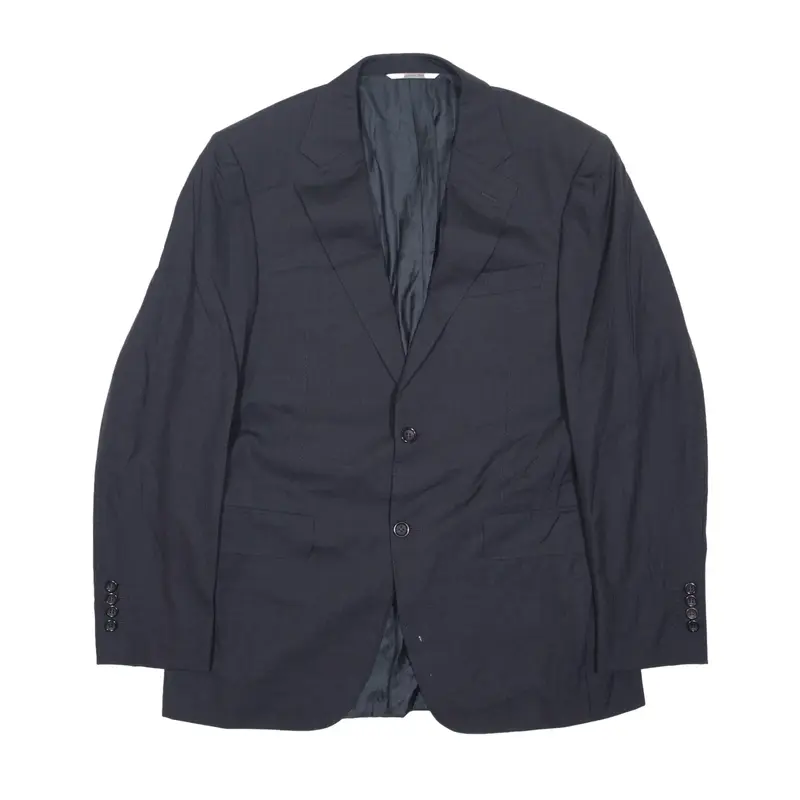 CANALI Blazer Jacket Grey Wool 90s Mens M