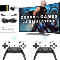 M15 Retro Game Console 20,000+ RetroGame Stick, Revisit Classic GamesStick ,Retro Play Plug and Play VideoGames Stick 26 Emul...