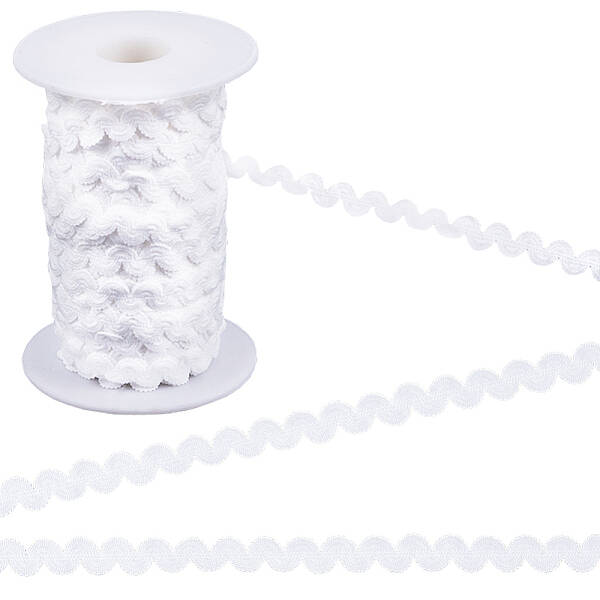 25M Nylon S Shaped Lace Ribbon