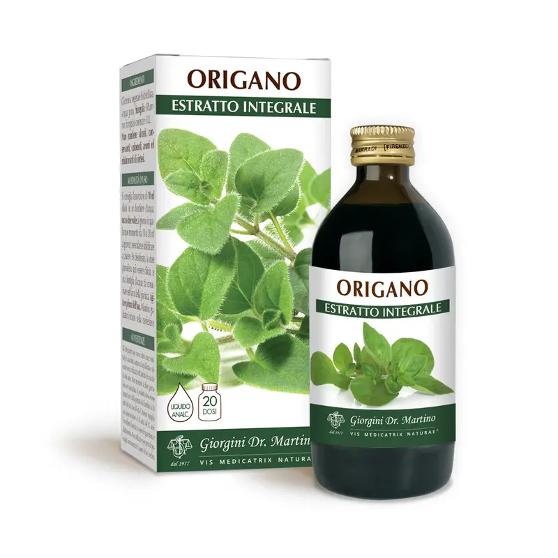 Dr Giorgini Oregano Whole Extract Non-Alcoholic Liquid 200ml