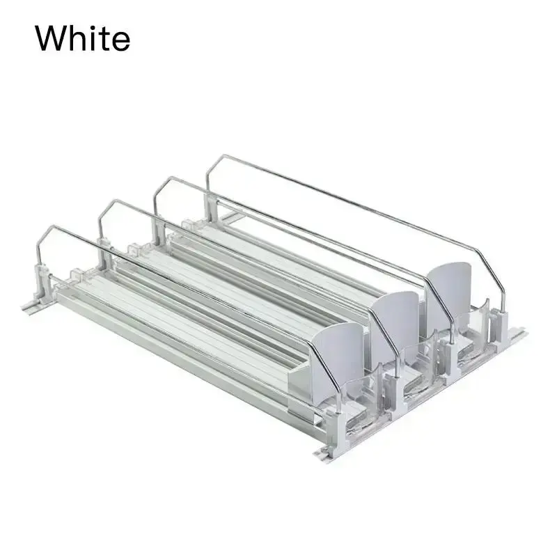 Can Dispenser, 1 Set/3 Counts Can Dispenser with Positioning Buckle, Soda Can Organizer, Drink Organizer for Fridge, Summer ...