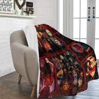 JOOCAR Horror Movie Blanket, Halloween Blanket, Halloween Blanket, Scary Movie Blanket, Horror Blanket Gifts for Halloween, C...