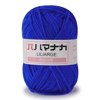 Handmade DIY Knitting Yarn, 1 Count Solid Color Crochet Yarn For DIY Baby Hat, Scarf, Blanket