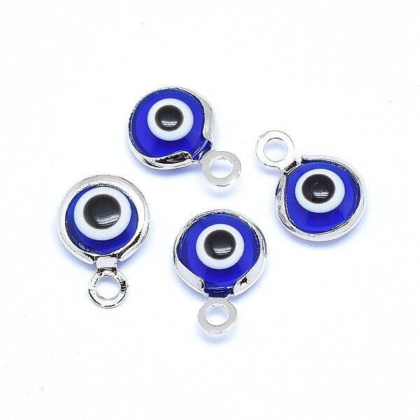 Handmade Evil Eye Lampwork Charms