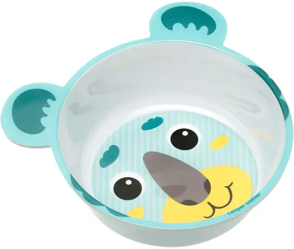 Canpol babies Hello Little Children's Bowl Green 490ml