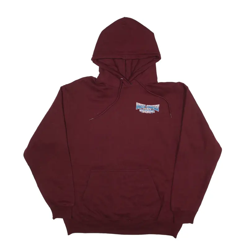 PORT & COMPANY North Complex Wildfires 2020 Hoodie Maroon Pullover Mens L