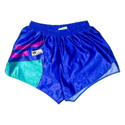 CATS Lined Womens Casual Shorts Blue Relaxed 90s M W26