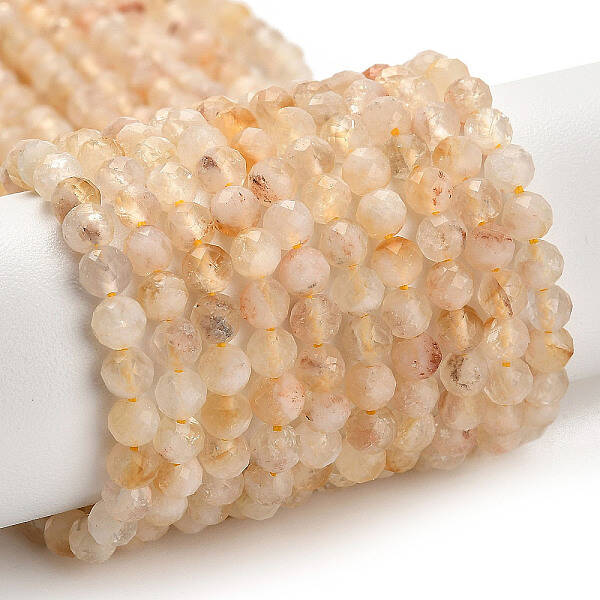 Natural Yellow Quartz Beads Strands