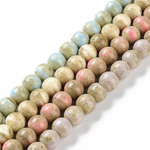 Natural Rainbow Alashan Agate Beads Strands