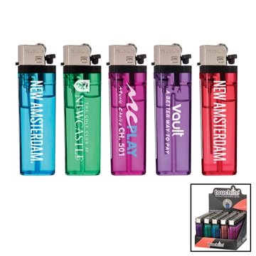 300 Promotional Transparent Standard Flint Cigarette Lighter - ...