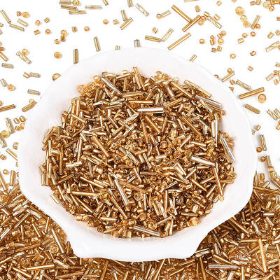 Electroplate Glass Seed Beads