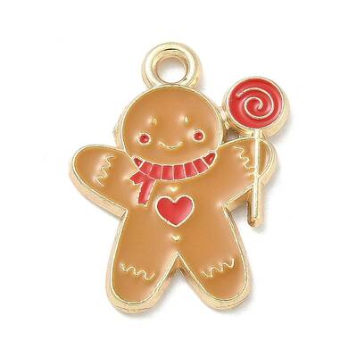 Christmas Alloy Enamel Pendants