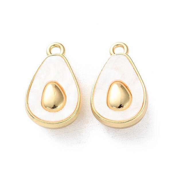 Rack Plating Alloy Acrylic  Pendants