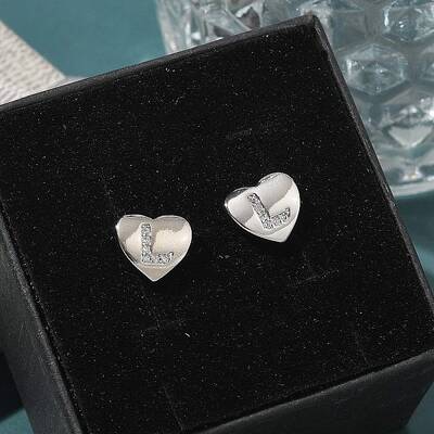 Rack Plating Brass Micro Pave Clear Cubic Zirconia Stud Earrings