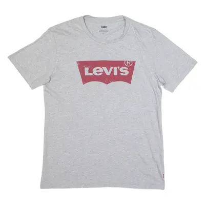 LEVI'S Mens T-Shirt Grey S